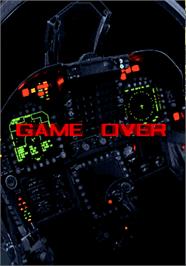 Game Over Screen for Storm Blade.