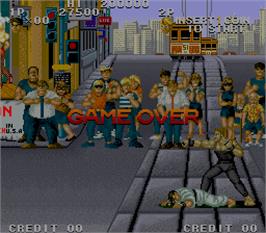 Game Over Screen for Street Smart.