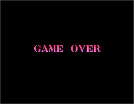 Game Over Screen for Sunset Riders.