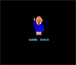 Game Over Screen for Super Othello.