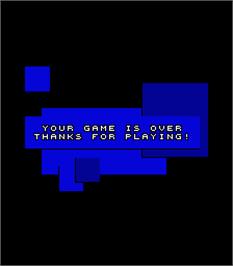 Game Over Screen for Super Trivia Master.