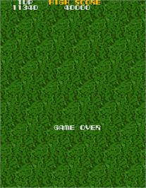 Game Over Screen for Super Xevious.