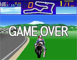 Game Over Screen for Suzuka 8 Hours 2.