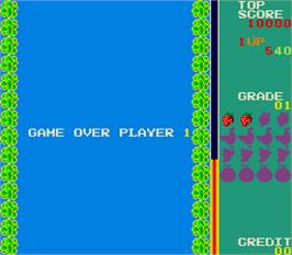 Game Over Screen for Swimmer.