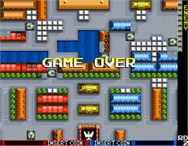 Game Over Screen for Tank Force.