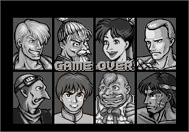 Game Over Screen for Tao Taido.