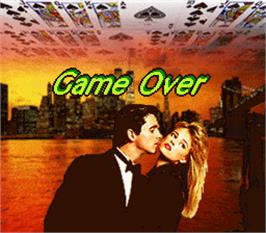 Game Over Screen for Target Ball.