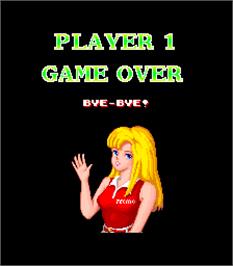 Game Over Screen for Tee'd Off.
