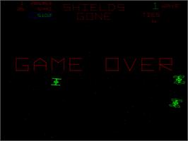 Game Over Screen for The Empire Strikes Back.
