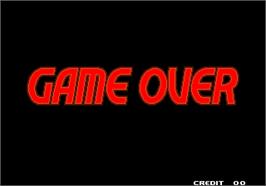 Game Over Screen for The King of Fighters 2000.