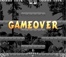 Game Over Screen for Toppy & Rappy.
