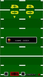 Game Over Screen for TouchDown Fever.