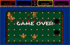 Game Over Screen for Trog.