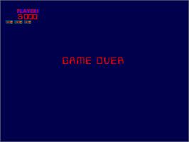 Game Over Screen for Turbo Sub.