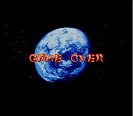 Game Over Screen for Twin Action.