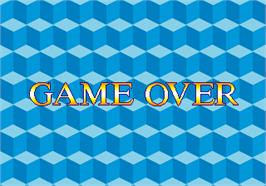 Game Over Screen for Twin Qix.