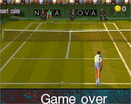 Game Over Screen for Ultimate Tennis.