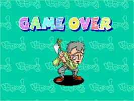 Game Over Screen for Vamf x1/2.