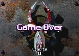Game Over Screen for Vicious Circle.