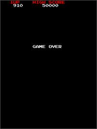 Game Over Screen for Volfied.