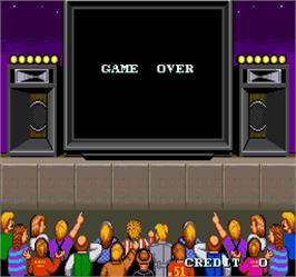 Game Over Screen for WWF Superstars.