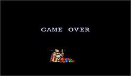 Game Over Screen for Willow.