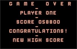 Game Over Screen for World Darts.