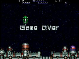 Game Over Screen for Zero Wing.