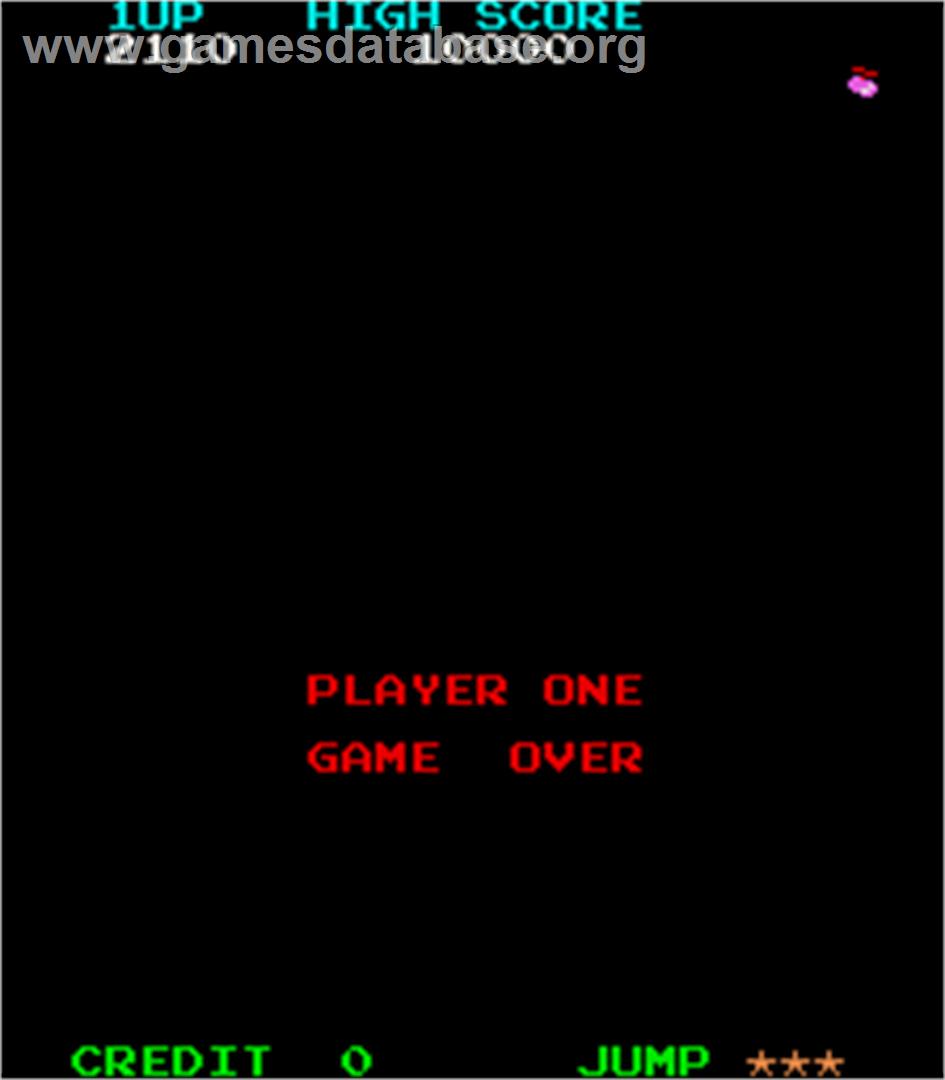 Amigo - Arcade - Artwork - Game Over Screen