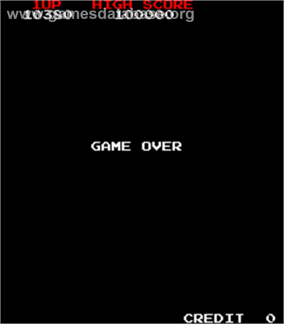 Arkanoid - Revenge of DOH - Arcade - Artwork - Game Over Screen