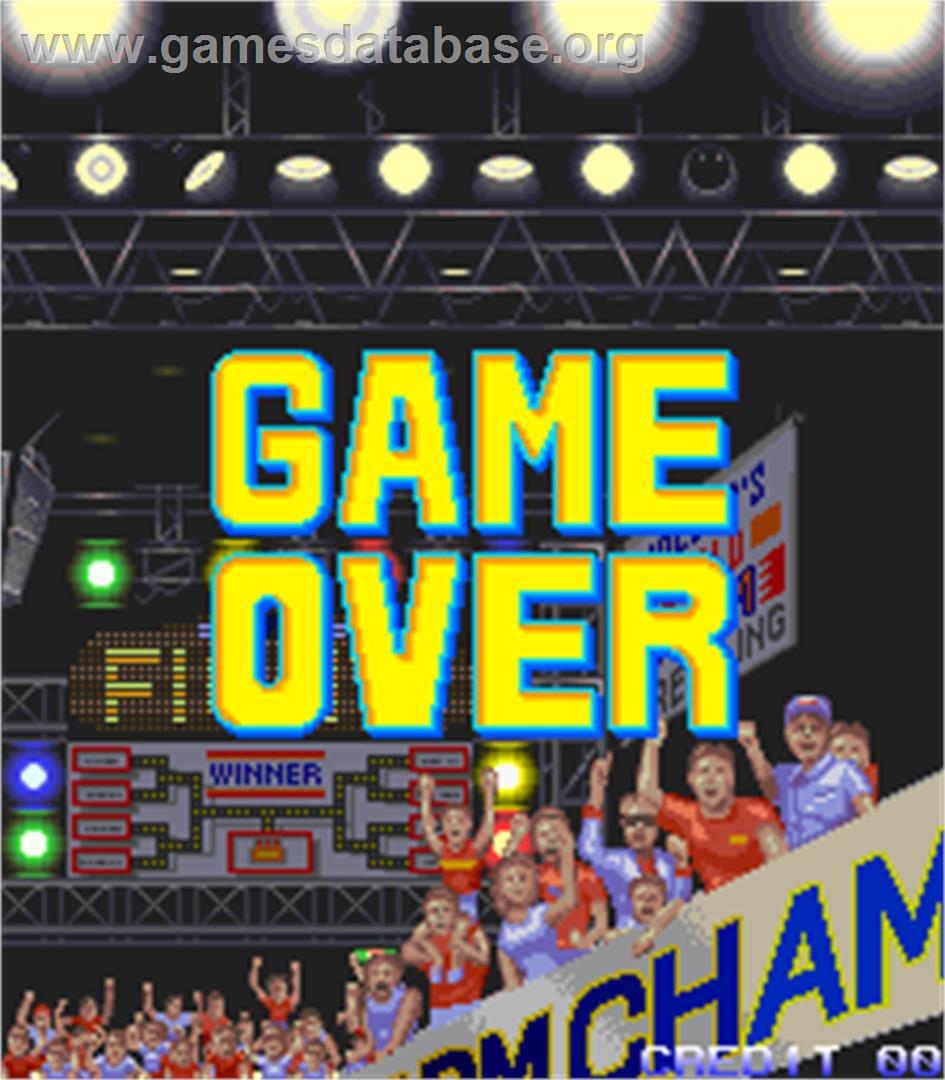 Arm Champs II v1.7 - Arcade - Artwork - Game Over Screen
