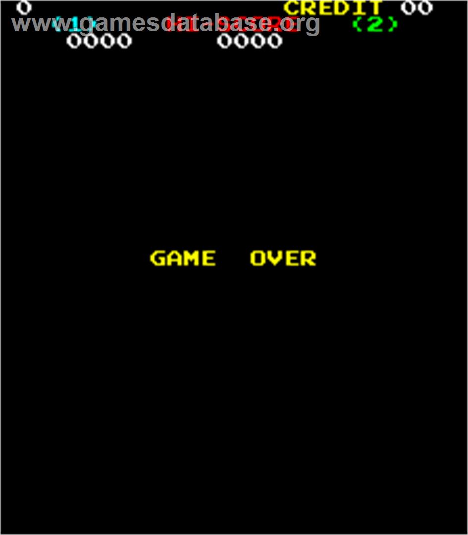 Bandido - Arcade - Artwork - Game Over Screen