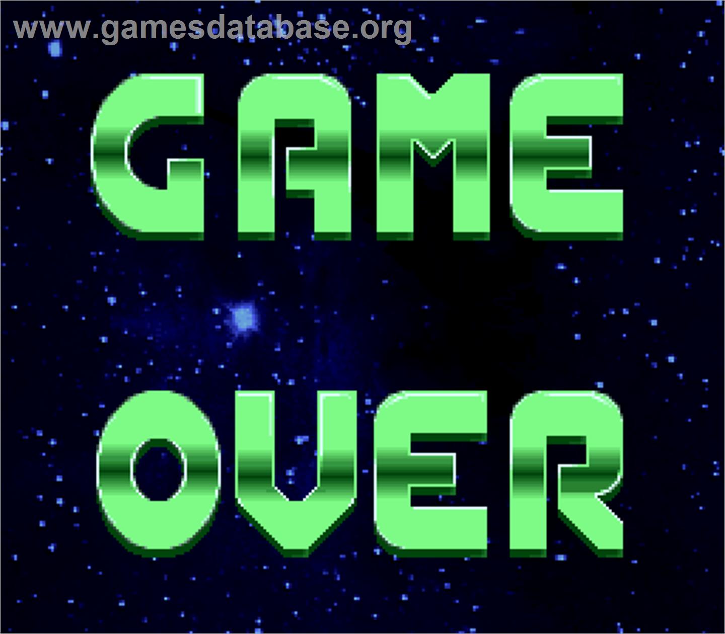 Battle Toads - Arcade - Artwork - Game Over Screen