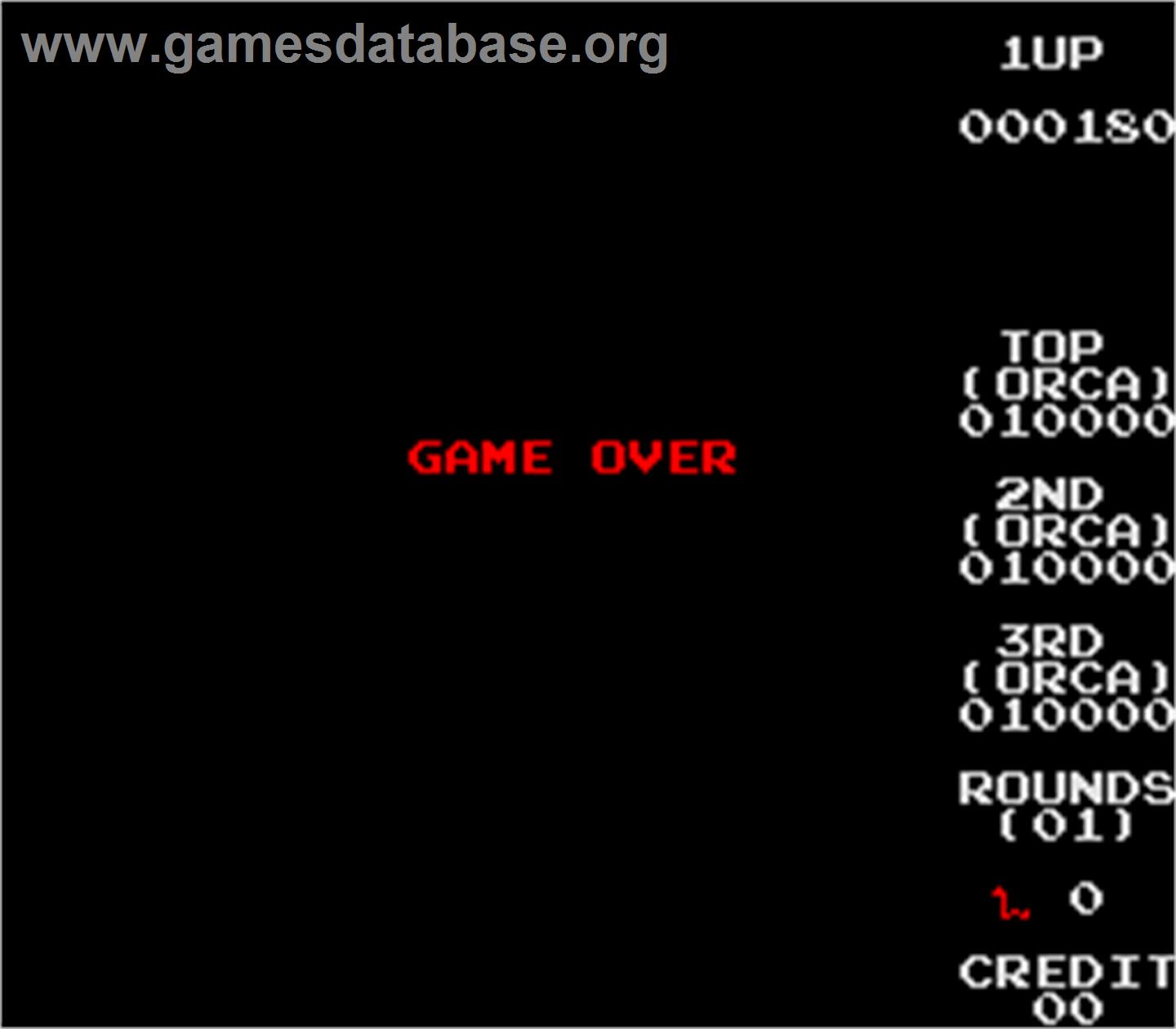 Changes - Arcade - Artwork - Game Over Screen