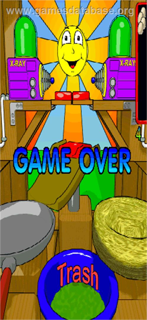 Chicken Farm - Arcade - Artwork - Game Over Screen