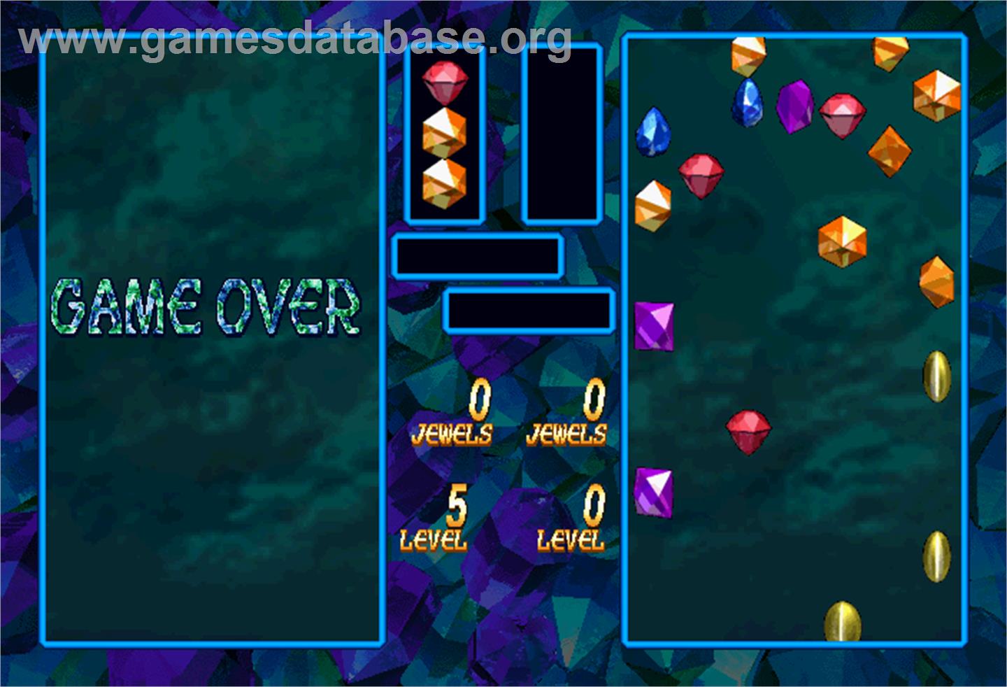 Columns '97 - Arcade - Artwork - Game Over Screen