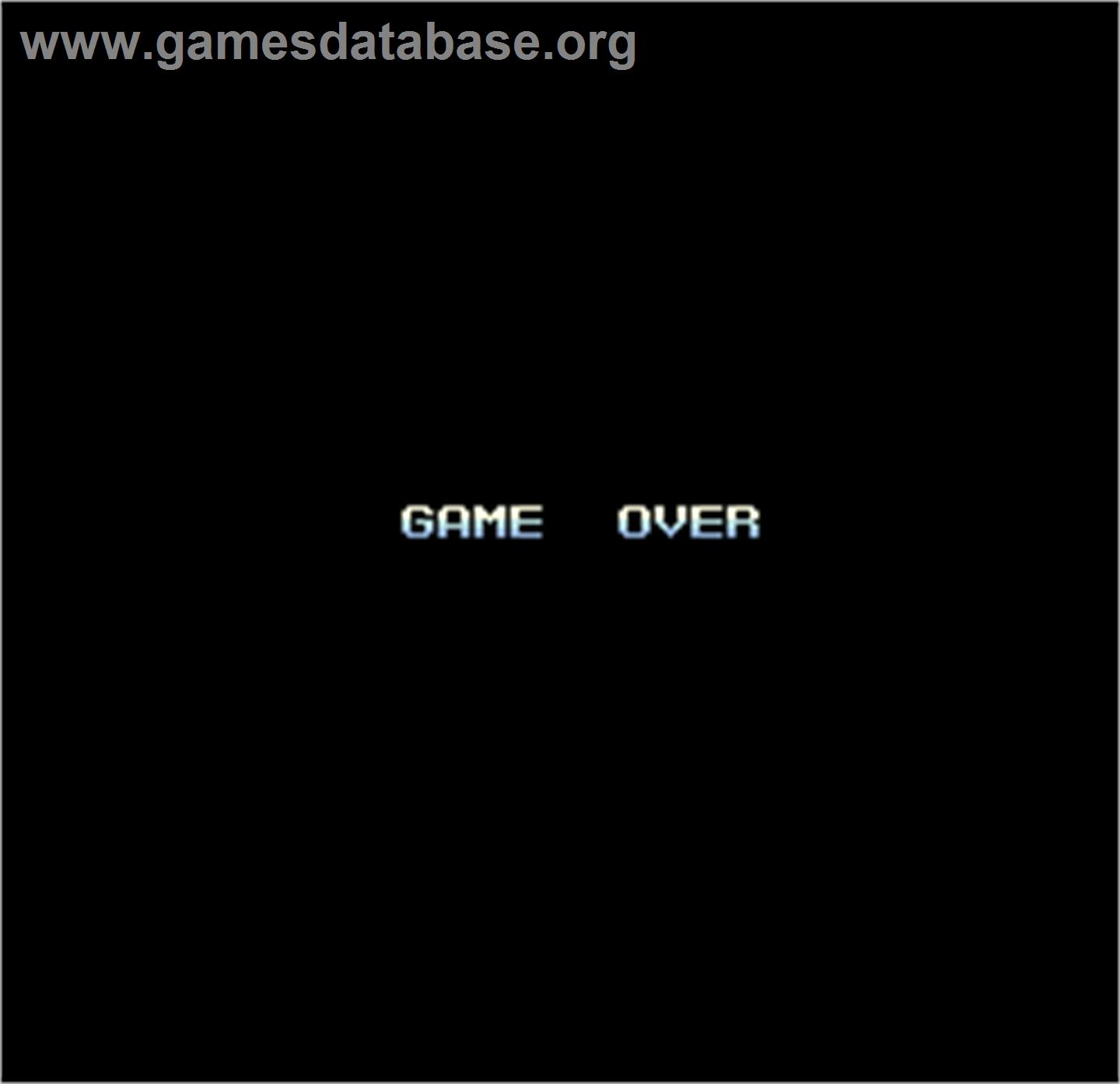 Competition Golf Final Round - Arcade - Artwork - Game Over Screen