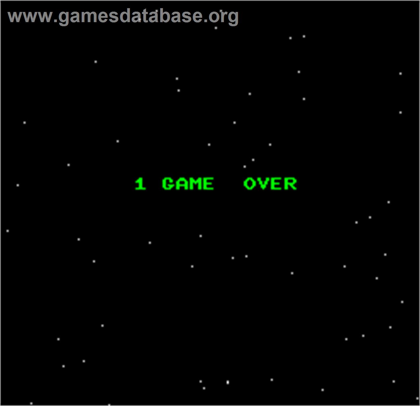 Cosmos - Arcade - Artwork - Game Over Screen