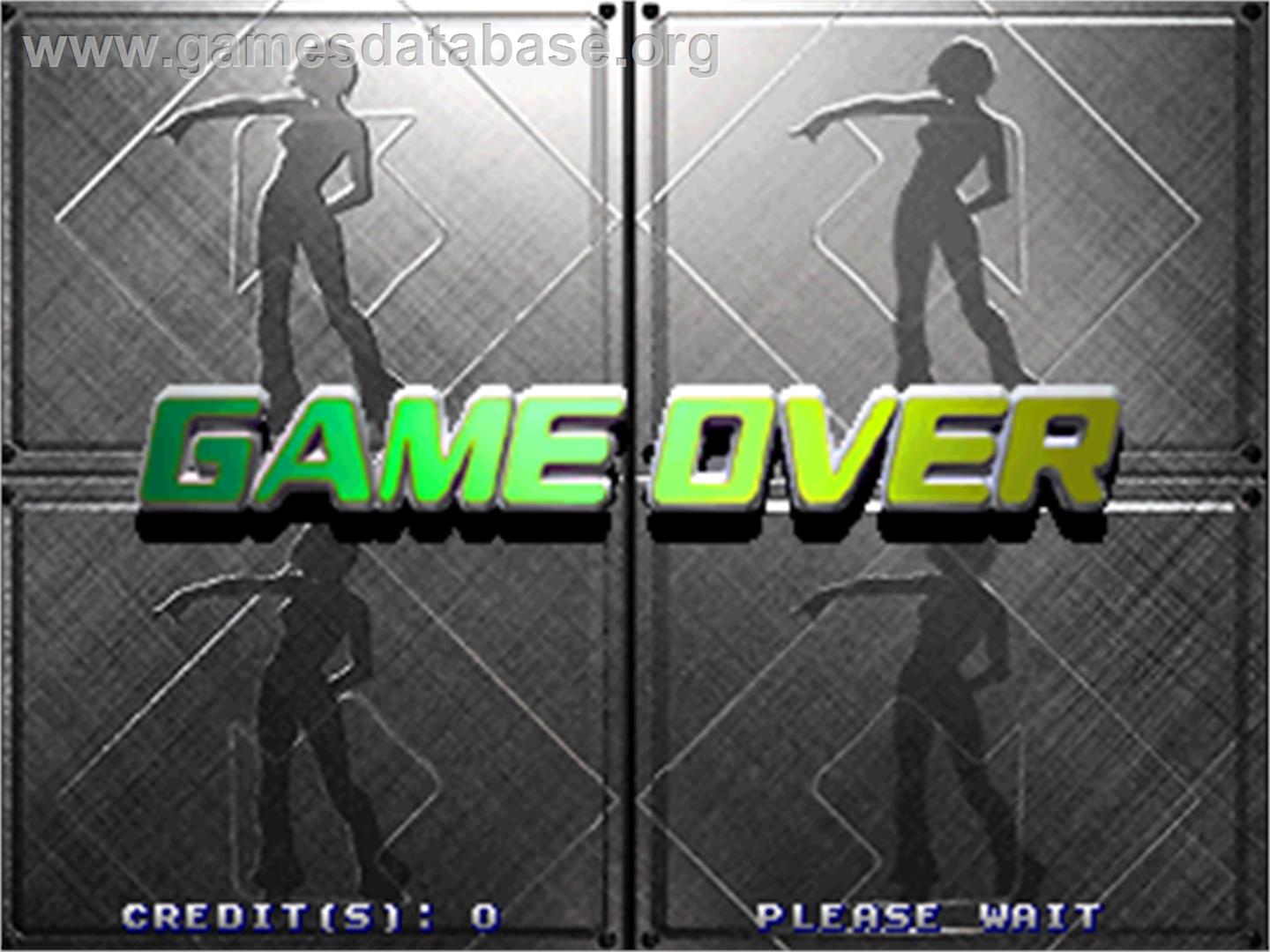 Dancing Stage - Arcade - Artwork - Game Over Screen