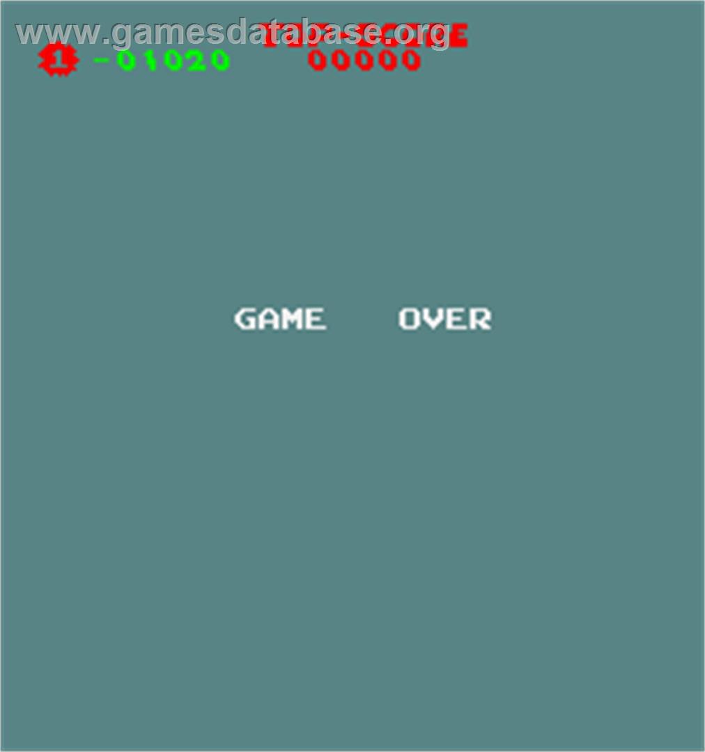 Demoneye-X - Arcade - Artwork - Game Over Screen