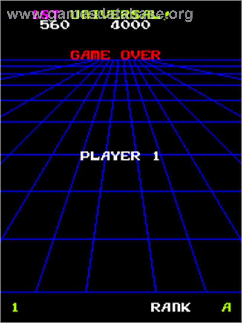 Devil Zone - Arcade - Artwork - Game Over Screen