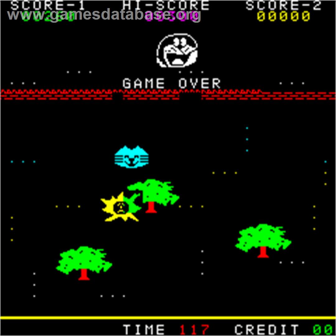 Dorachan - Arcade - Artwork - Game Over Screen