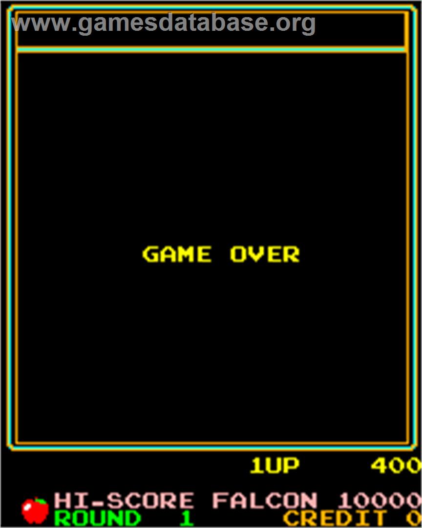 Dorodon - Arcade - Artwork - Game Over Screen
