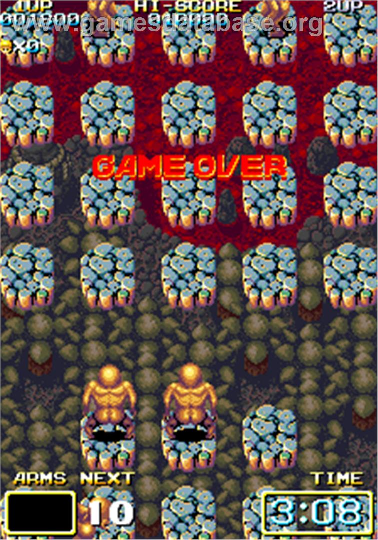 Evil Stone - Arcade - Artwork - Game Over Screen
