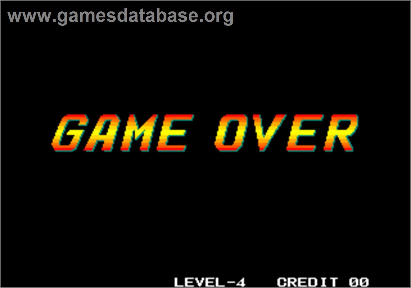 Fight Fever - Arcade - Artwork - Game Over Screen
