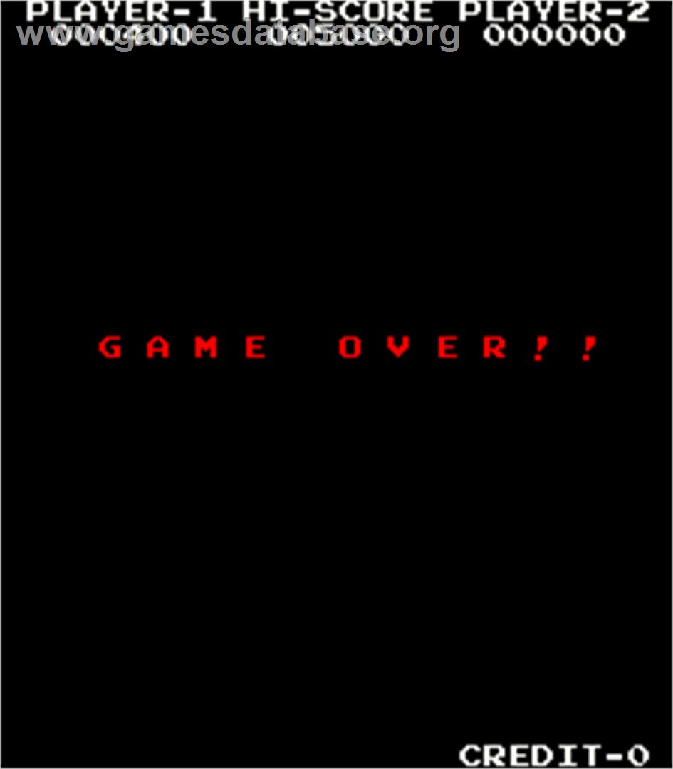Frog & Spiders - Arcade - Artwork - Game Over Screen