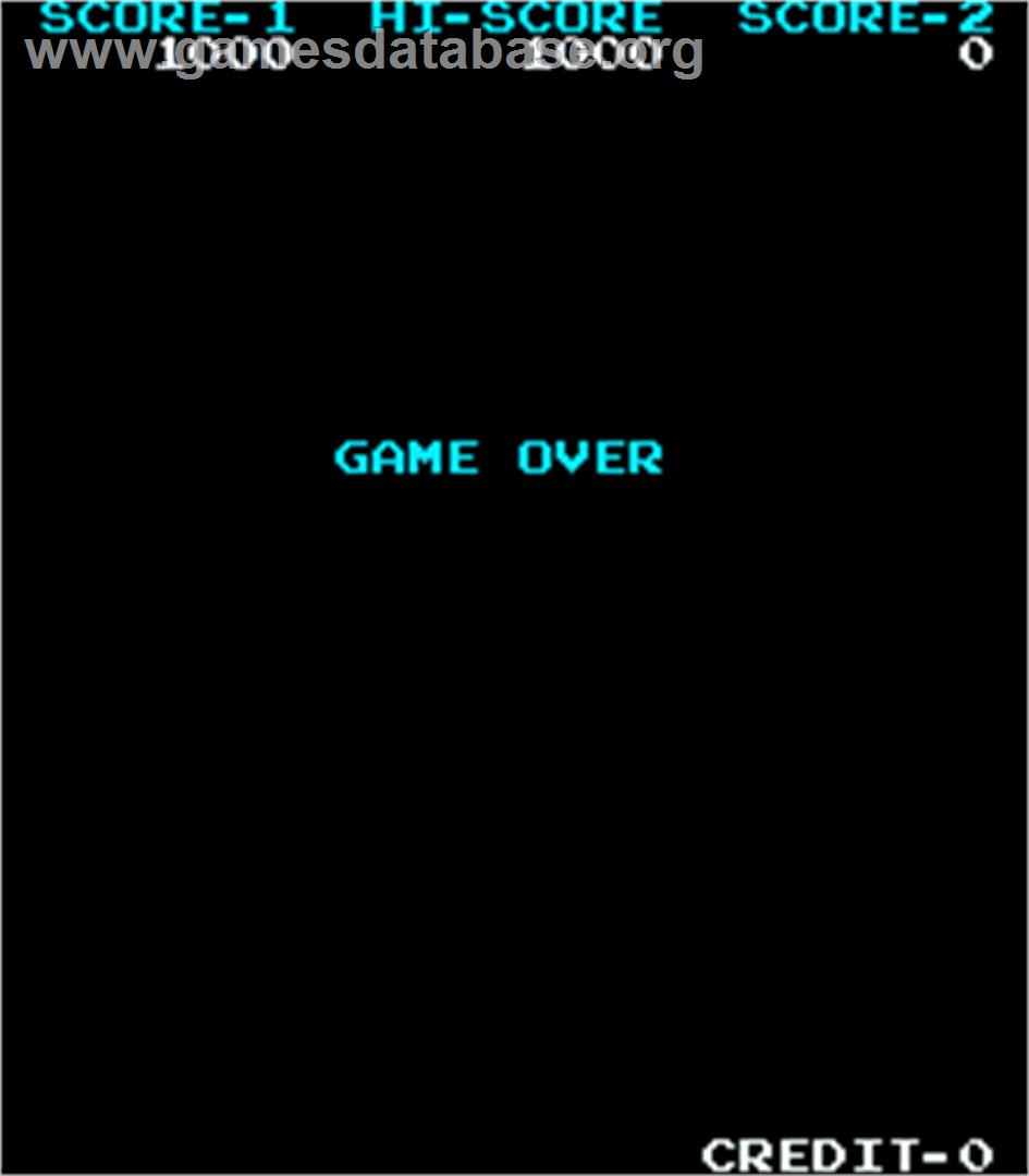 Funny Mouse - Arcade - Artwork - Game Over Screen