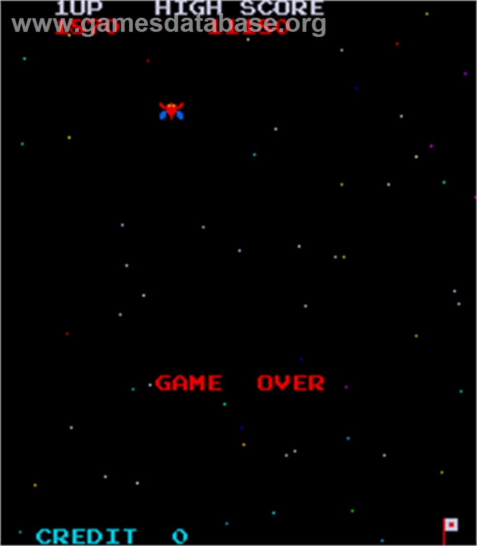 Galaxian Part X - Arcade - Artwork - Game Over Screen