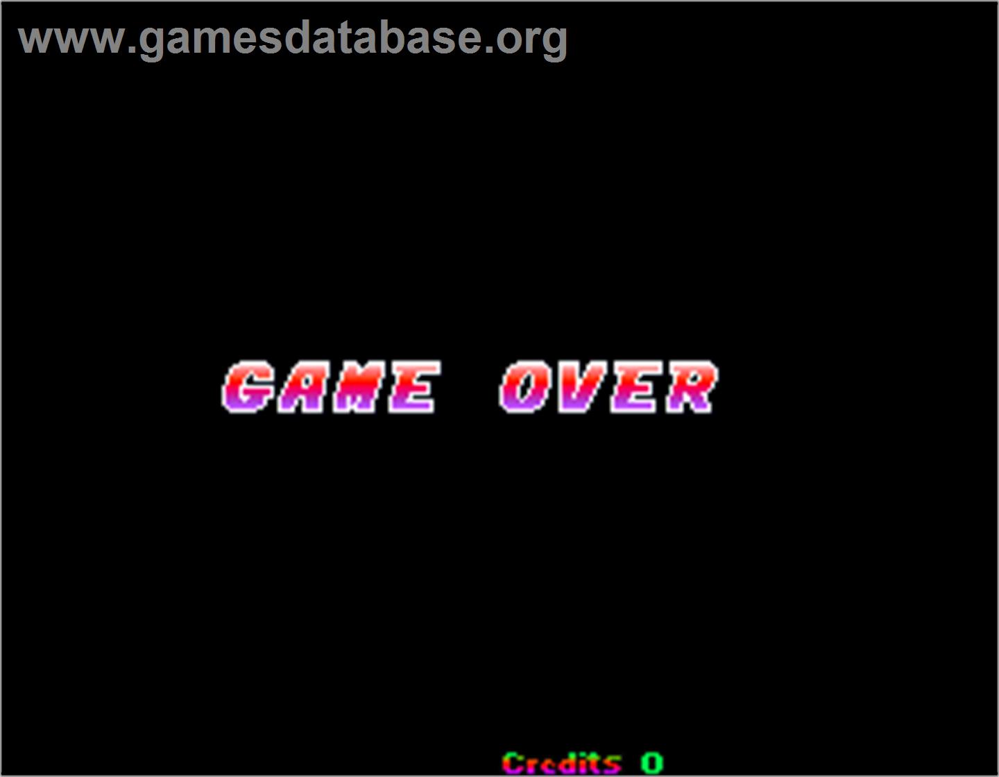 Genix Family - Arcade - Artwork - Game Over Screen