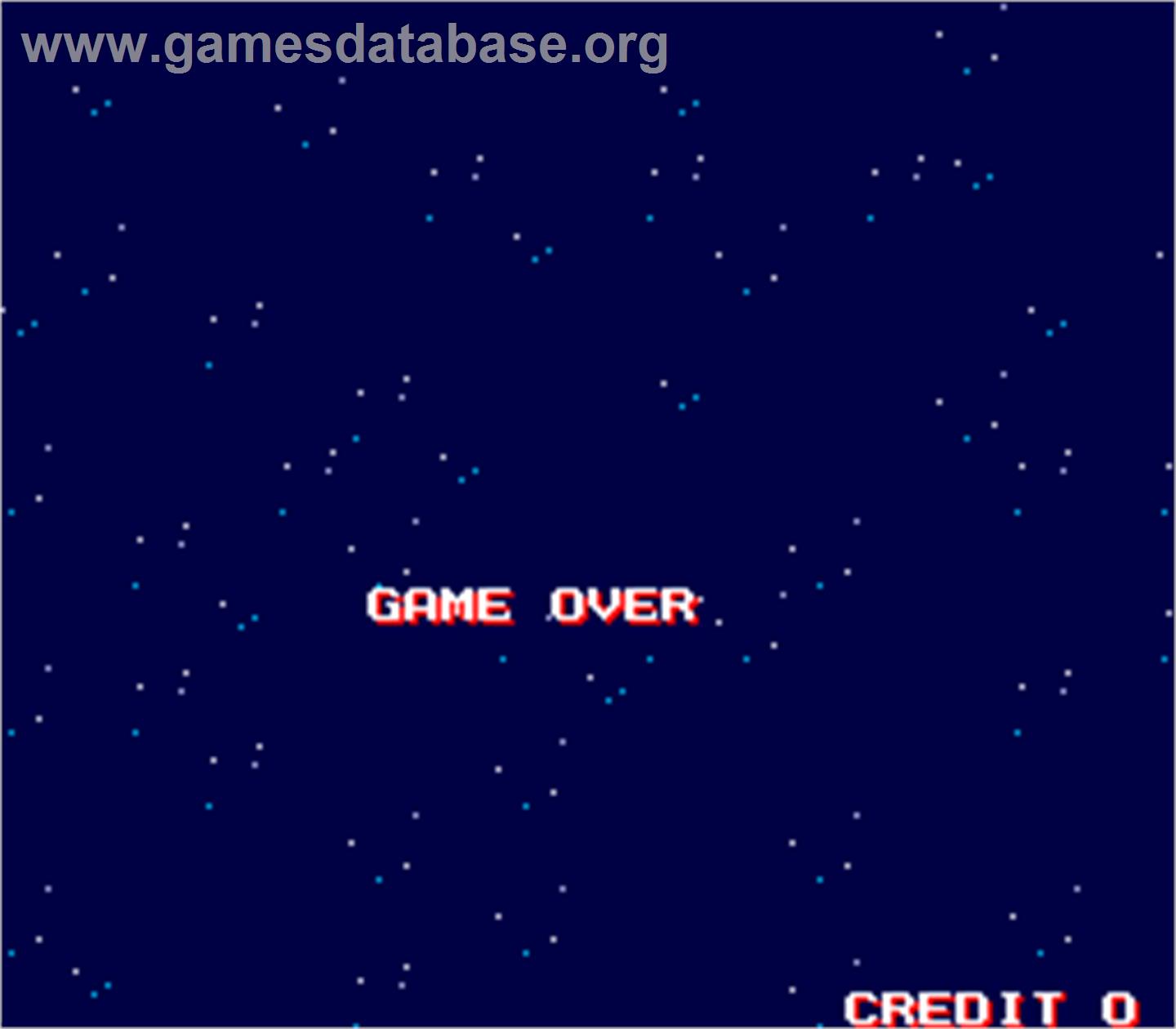 Ginga NinkyouDen - Arcade - Artwork - Game Over Screen